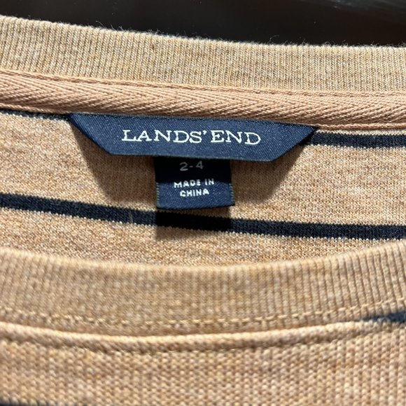 Lands' End Long Sleeve pullover top - Picture 2 of 4